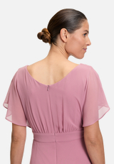 Cocktailkleid kurzarm / Detailbild