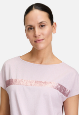 Halbarm-Shirt mit Schleifenknoten / Detailbild