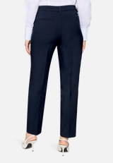 Business-Hose  mit Bügelfalte Style Nele / Modellfoto Rückseite