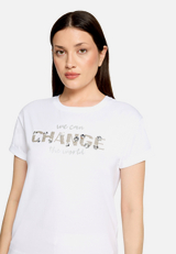 Casual-Shirt mit Stickerei / Detailbild