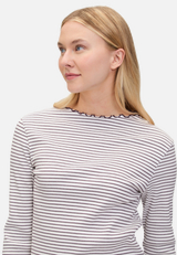 Langarm-Shirt mit Kragen / Detailbild