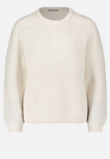 Strickpullover mit Schmuckkanten / Vorderseite
