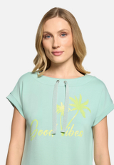 Sweatshirt mit Aufdruck / Detailbild