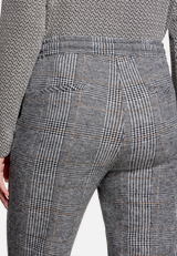 Karo-Hose mit Bindegürtel / Detailbild