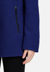 Wolljacke mit Kapuze / Detailbild