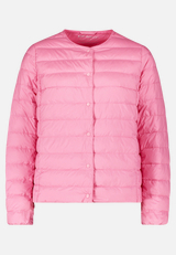 Daunen-Steppjacke mit Rundhalsausschnitt / Vorderseite