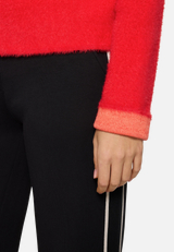 Casual-Strickjacke mit Reißverschluss / Detailbild