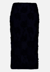 Strickrock  Midi mit Gummibund  / Vorderseite