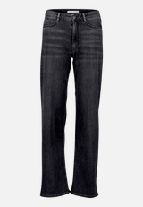 High Waisted-Jeans mit Strass / Vorderseite