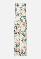 Jumpsuit mit Bindegürtel / Vorderseite