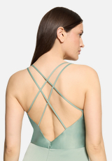 Abendkleid mit V-Ausschnitt / Detailbild