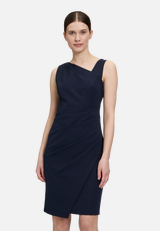 Cocktailkleid ohne Arm / Modellfoto Vorderseite