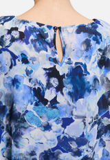 Cocktailkleid mit Blumenprint / Detailbild