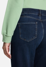 Used Look-Jeans mit Waschung / Detailbild