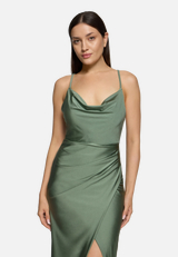 Abendkleid figurbetont / Detailbild