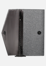 Clutch-Tasche mit Raffung / Detailbild
