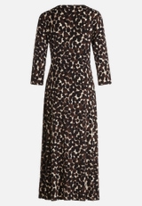 Midikleid mit Raffung / Rückseite