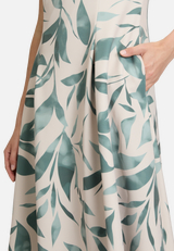 Cocktailkleid mit Aufdruck / Detailbild