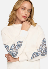 Sweatshirt mit Aufdruck / Detailbild