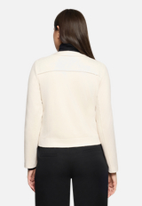 Blazer-Jacke mit Knöpfen / Modellfoto Rückseite