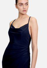 Abendkleid figurbetont / Detailbild