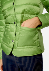 Steppjacke mit abnehmbarer Kapuze / Detailbild