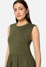 Casual-Kleid mit Eingrifftaschen / Detailbild