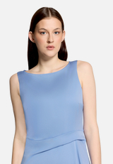 Cocktailkleid mit Raffung / Detailbild
