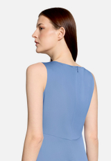 Cocktailkleid mit Raffung / Detailbild