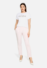 Casual-Shirt mit Stickerei / Modellfoto Vorderseite (Outfit)