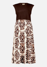 Casual-Kleid mit Eingrifftaschen / Vorderseite