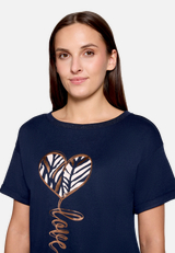 Casual-Shirt mit Aufdruck / Detailbild