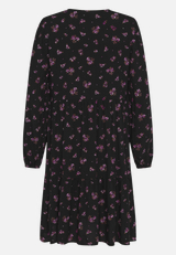 Blusenkleid mit Blumen  / Rückseite