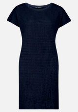 Plisseekleid kurzarm / Vorderseite