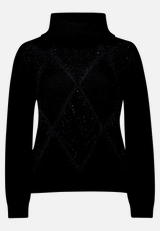 Strickpullover mit Kragen / Vorderseite