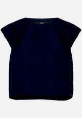 Cropped-Shirt  mit Rundhalsausschnitt  / Vorderseite