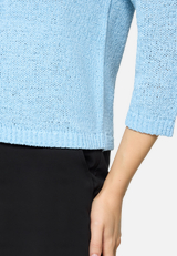 Strickpullover mit 3/4 Arm / Detailbild