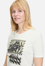 Basic Shirt mit Placement / Detailbild