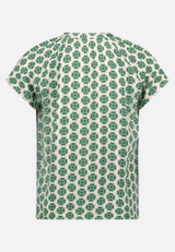 Blusenshirt mit Rüschen / Rückseite