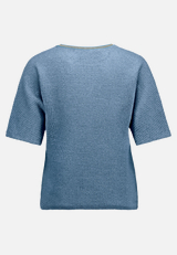 Strukturshirt mit Struktur / Rückseite