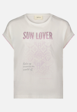 Printshirt mit Rundhalsausschnitt / Vorderseite