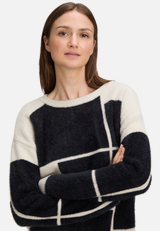 Strickpullover mit Jacquard / Detailbild