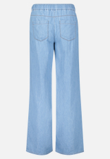 Casual-Hose mit elastischem Bund / Rückseite