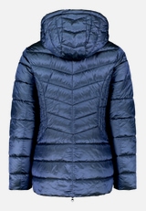 Outdoorjacke mit abnehmbarer Kapuze / Rückseite