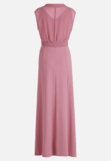 Abendkleid mit Raffung / Rückseite