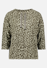 Sweatshirt mit Kragen / Vorderseite