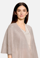 Cape im Glitzer-Look / Detailbild