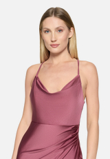 Abendkleid figurbetont / Detailbild