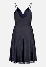 Cocktailkleid knöchellang / Rückseite