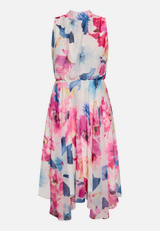 Chiffonkleid ohne Arm / Vorderseite